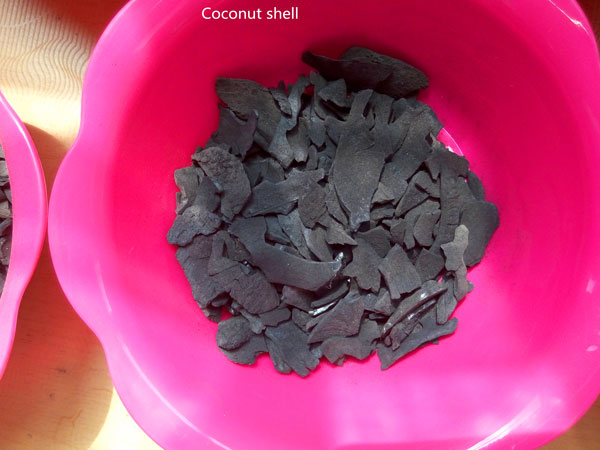 Coconut shell charcoal