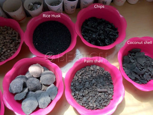 Various Kinds of Charcoals