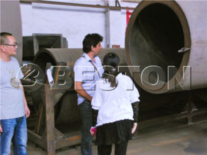 Beston Biomass Carbonization Machine for Sale