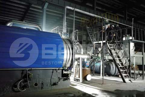 Tyre Pyrolysis Machine